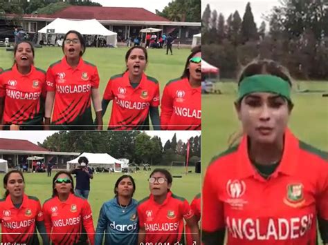 After defeating Pakistan, the Bangladesh women’s cricket team’s great celebration, sang – ‘We ...