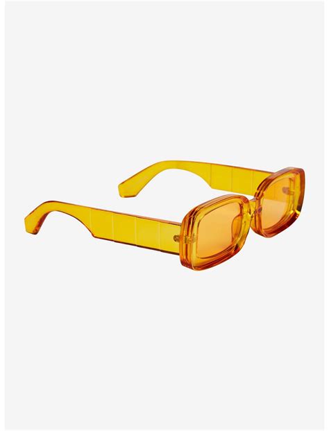 Orange Square Sunglasses | Hot Topic