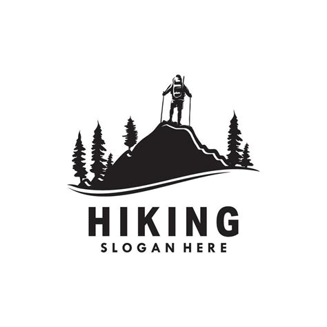 Hiking Club Vector Logo Design Template 31712822 Vector Art at Vecteezy