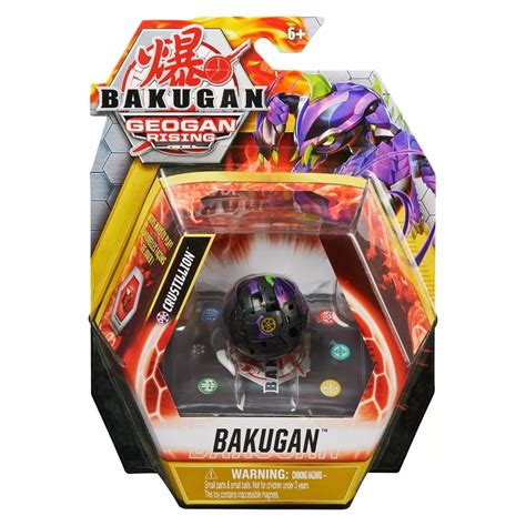 Buy Bakugan Geogan Rising 2021 Elemental Darkus Crustillion 2-inch Core ...