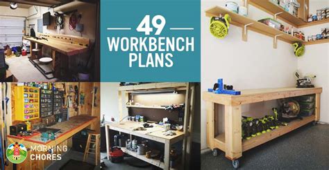 49 Free DIY Workbench Plans & Ideas to Kickstart Your Woodworking Journey