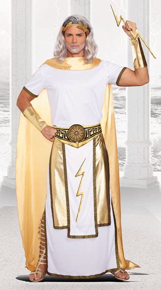 Men's Zeus Costume, zeus costume, greek god costume, men's greek god costume, men's greek ...