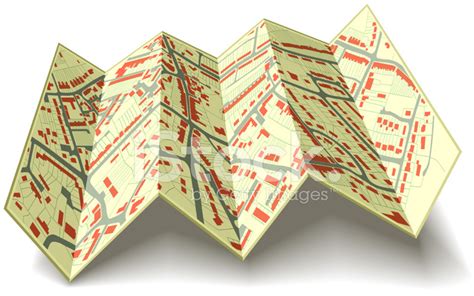 Folding Street Map Stock Photo | Royalty-Free | FreeImages