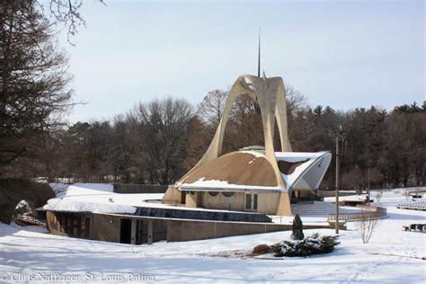 Shrine of Our Lady of the Snows, in the Snow – St Louis Patina