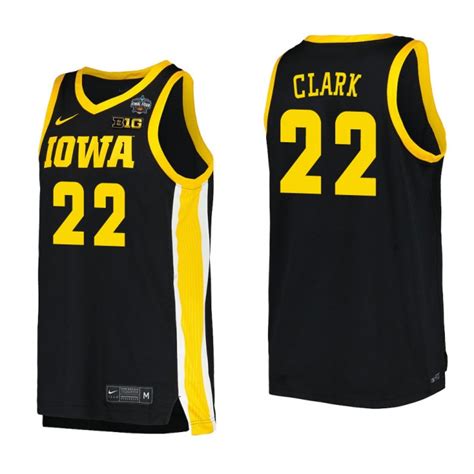 Caitlin Clark 2023 National Championship Women's Basketball Black Jersey