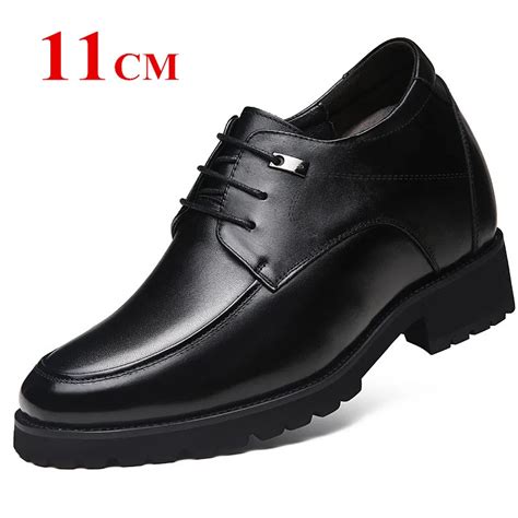 Aliexpress.com : Buy Extra High 4.7 Inches Classic Oxford Calf Leather ...