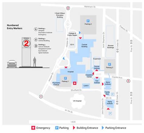 Uams Campus Map