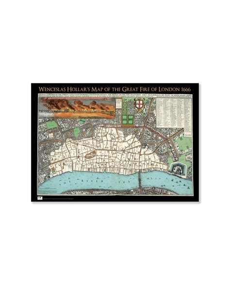 Great Fire Of London Map – Westcare Education Supply Shop