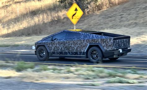 Dark Camo Wrap Could Be Perfect For The Tesla Cybertruck | Carscoops