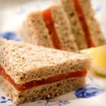 Smoked Salmon Tea Sandwich Recipe | Atkins