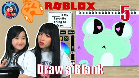 EP5 - Funny cute Roblox drawing | Draw a Blank - YouTube