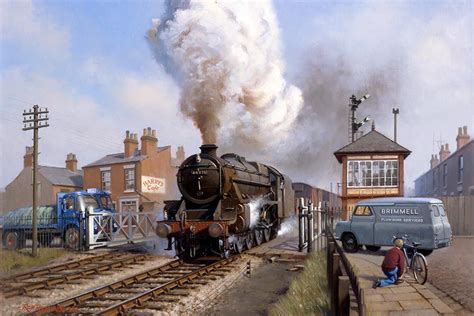 Railway & Landscape Paintings by Rob Rowland GRA Old Trains, Steam ...