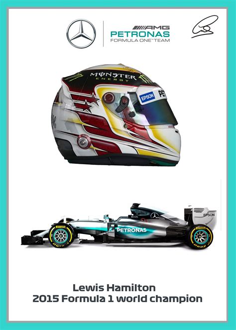 F1 GRAND PRIX RACE DRIVER HELMET SIGNED PRINT POSTERS