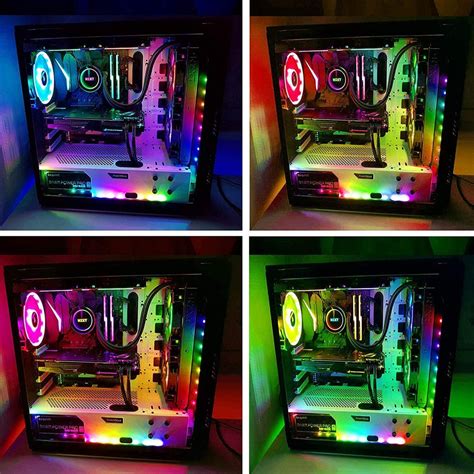 Kit De Luces De Tira Led Rgb Direccionables Para Pc, Arco... | Mercado Libre