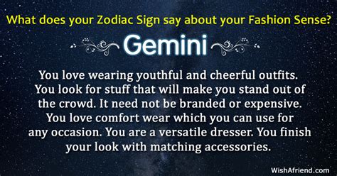 What does your Zodiac Sign say about your Fashion Sense? - Gemini