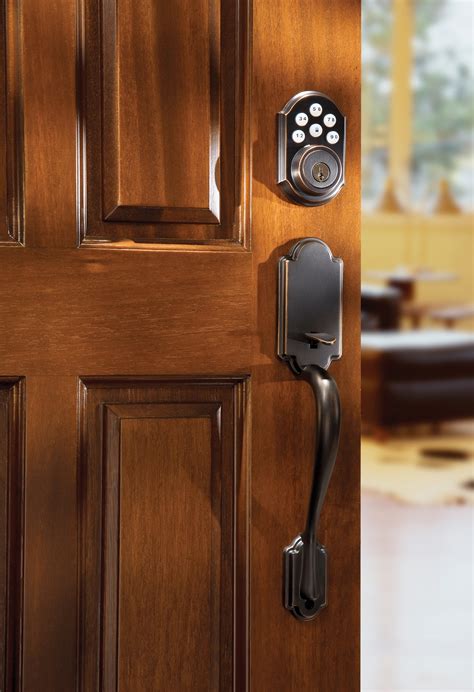 Kwikset 909 SmartCode Electronic Deadbolt featuring SmartKey in ...