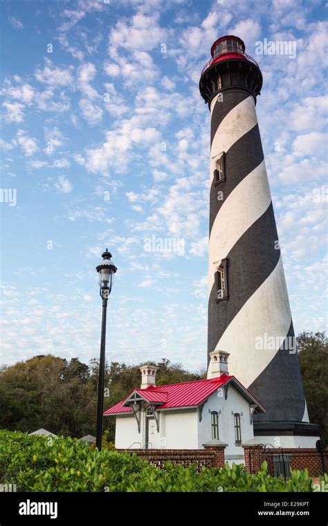 St. Augustine Lighthouse, St. Augustine, Florida Stock Photo - Alamy