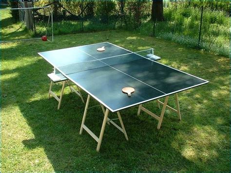 7 Best Homemade DIY Ping Pong Table Plans | PPB