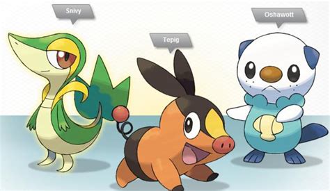 Ilha dos Pokemons: Os iniciais de Unova