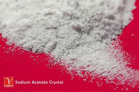 Sodium Acetate Crystals Manufacturer, Exporter from Mumbai