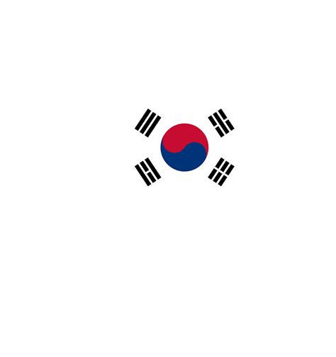 South Korea Map Flag clipart. Free download transparent .PNG | Creazilla