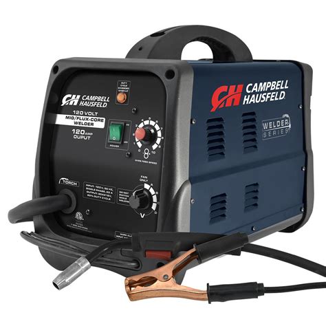 Campbell Hausfeld MIG/Flux Core Welder 120 Amp Output Wire Feed with Accessories-DW313000 - The ...