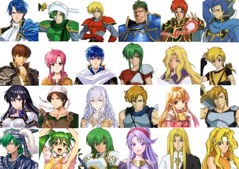 I made a chart of all of the gen 1 FE4 characters in and not in Heroes : r/FireEmblemHeroes