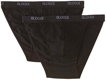 Sloggi Basic 2-Pack Tanga: Amazon.co.uk: Clothing