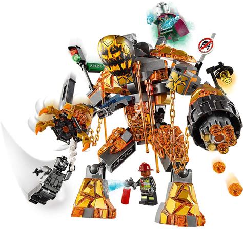 LEGO® Marvel Spider-Man 76128 Molten Man Battle (294 pieces) – AESOP'S ...