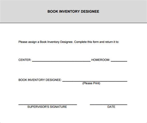 Book Inventory Templates | 13+ Free Printable Xlsx, Docs & PDF Formats ...