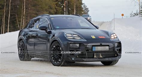 Check Out The 2023 Porsche Macan EV Prototype Test Car From Every Angle ...