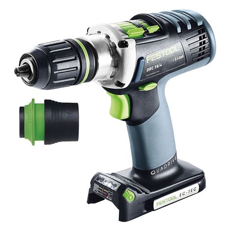 Festool 18V Cordless Drill Basic DRC 18 4 Li Basic | Cordless drill ...