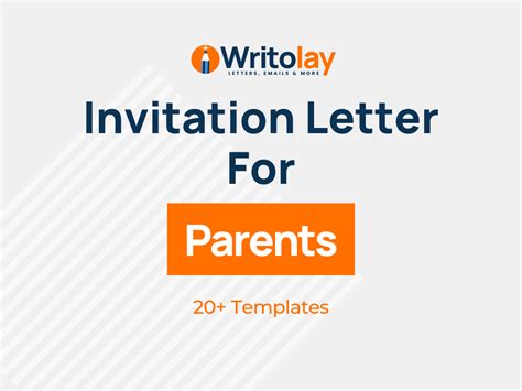 Pta Invitation Letter To Parents