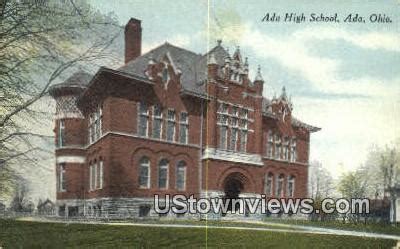 Ada High School - Ohio OH Postcard | OldPostcards.com