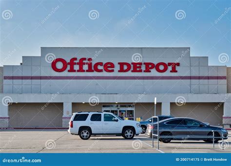 Office Depot Store En El Exterior, Houston, TX Imagen editorial - Imagen de exterior, edificio ...