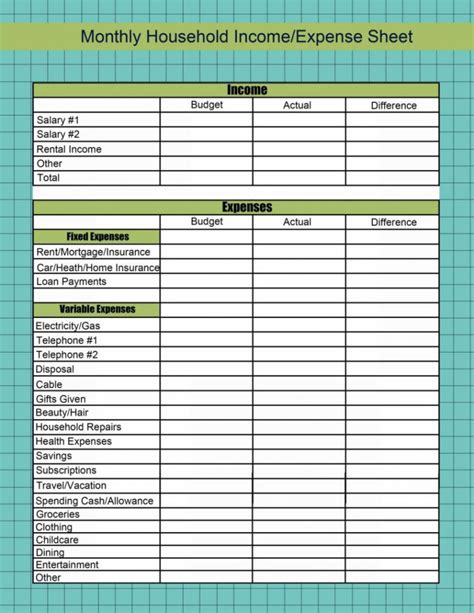 Rental Income And Expense Spreadsheet Template 1 Printable Spreadshee free rental income and ...