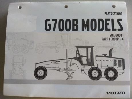 VOLVO PARTS CATALOG G700B PART-1