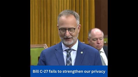 Bill C-27 Fails to Strengthen our Privacy - YouTube