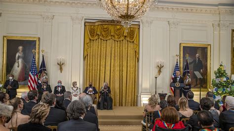 In photos: Bidens resume tradition by attending Kennedy Center Honors