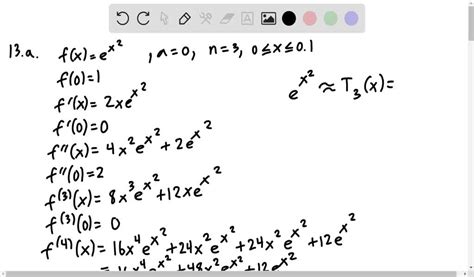 (a) Find the Taylor polynomial approximation of d…