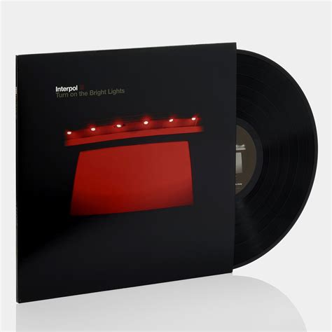 Interpol - Turn on the Bright Lights LP Vinyl Record – Retrospekt