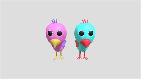 Baby Opila Chick - Download Free 3D model by Garten of Banban ...