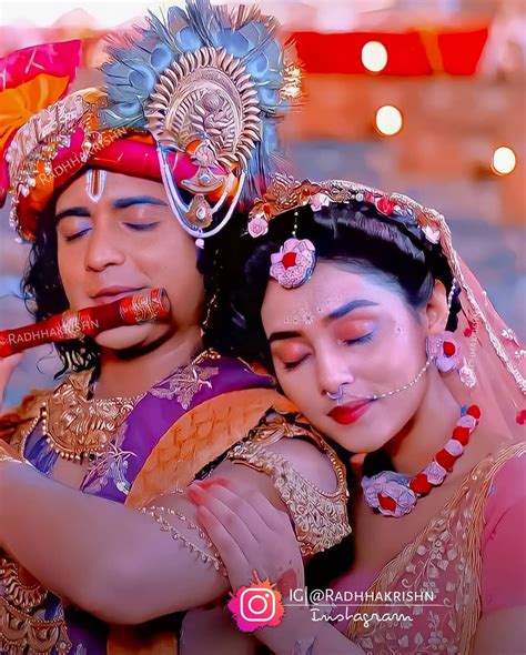 #radhakrishn on Instagram: “ ️राधे-कृष्ण ️ Follow.. 👇 . . @radhhakrishn ...