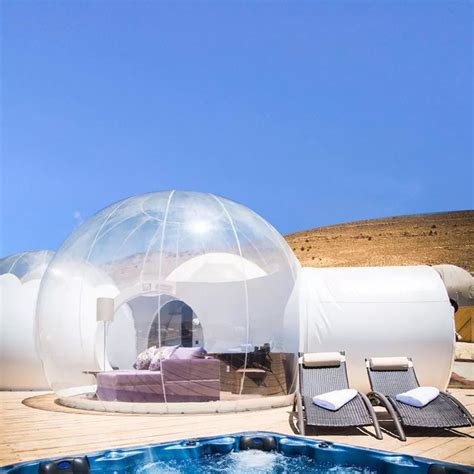 China Inflatable Bubble Tent With Bathroom Manufacturers, Suppliers ...