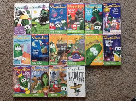 VeggieTales Classics VHS (1993-2001) by richardchibbard on DeviantArt