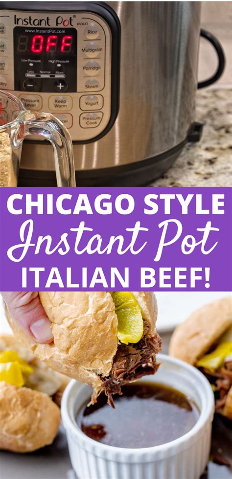 Chicago Style Italian Beef Recipe (Slow Cooker and Instant Pot Directions) - Snug & Cozy Life ...