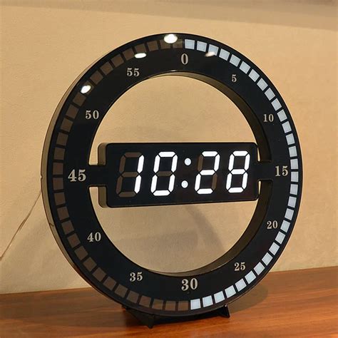 Aliexpress.com : Buy Adjust Brightness Digital Led Display Desktop Table Clock Creative Mute ...