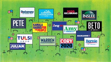 All Of The 2020 Democratic Presidential Campaign Logos, Ranked — FOUR KENTS