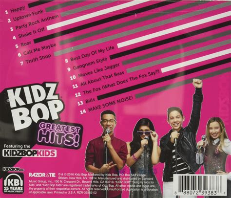 Kidz Bop Greatest Hits KIDZ BOP Greatest Hits! - Swiftsly