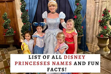 Pictures Of All Disney Princesses With Names - Infoupdate.org